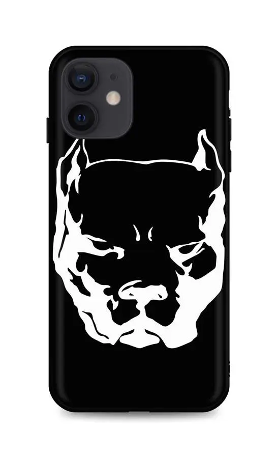 Kryt TopQ iPhone 12 silikon Pitbull 55098