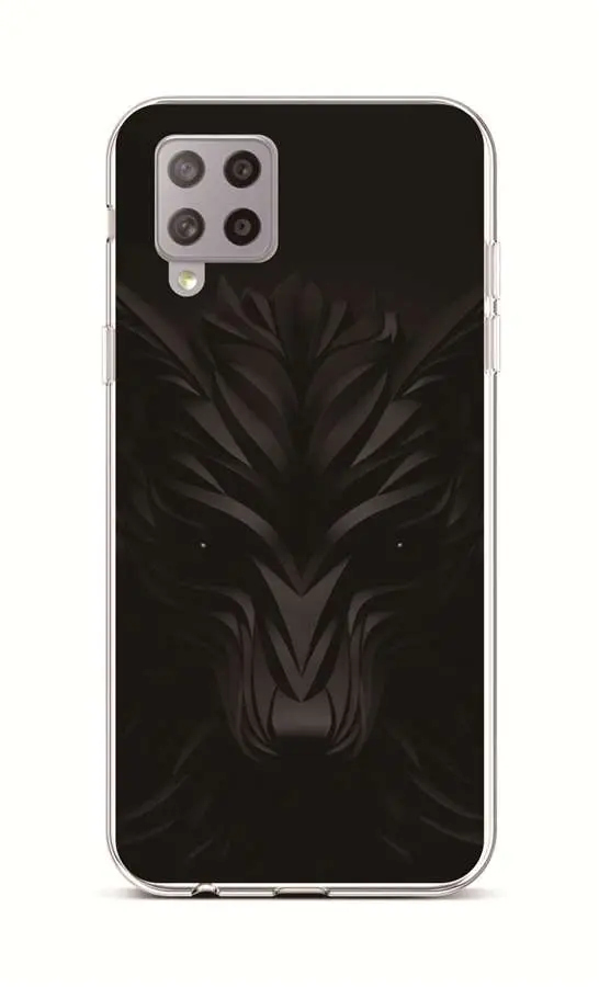 Kryt TopQ Samsung A42 silikon Černý vlk 55414