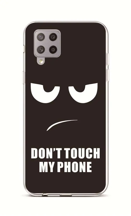Kryt TopQ Samsung A42 silikon Don't Touch 55416