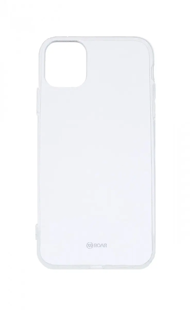 Kryt Roar iPhone 12 Pro silikon průhledný 55507