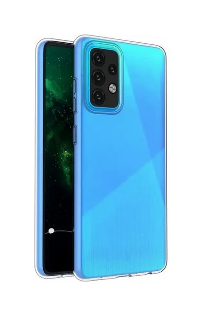 Kryt TopQ Samsung A52 silikon 1 mm průhledný 55832