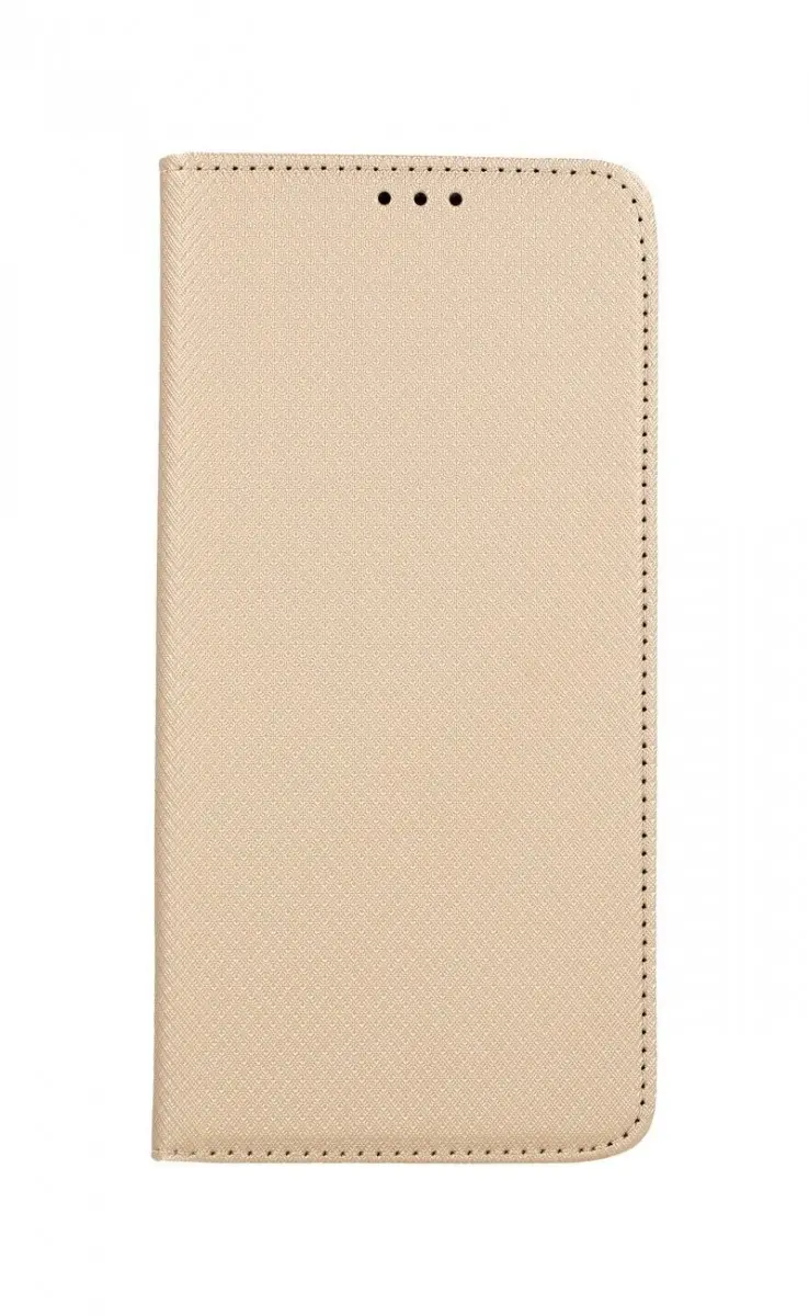Pouzdro TopQ Samsung A42 Smart Magnet knížkové zlaté 56160