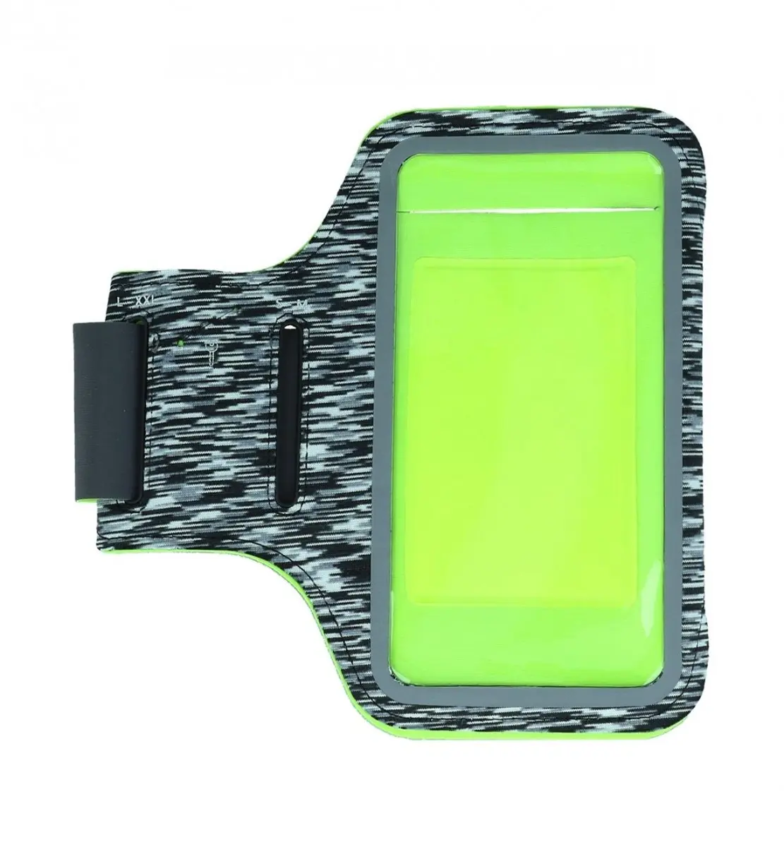 Sportovní pouzdro TopQ na ruku Streaky velikost XL šedé 56573