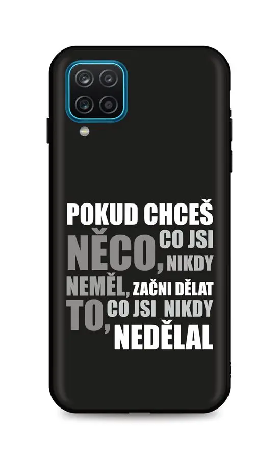 Kryt TopQ Samsung A12 silikon Moto 56786