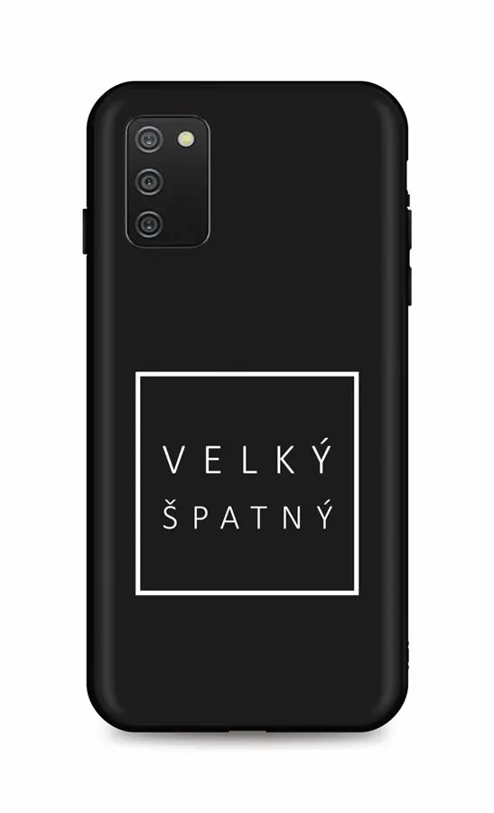 Kryt TopQ Samsung A02s silikon Velký špatný 56792