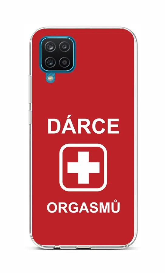 Kryt TopQ Samsung A12 silikon Dárce 56794