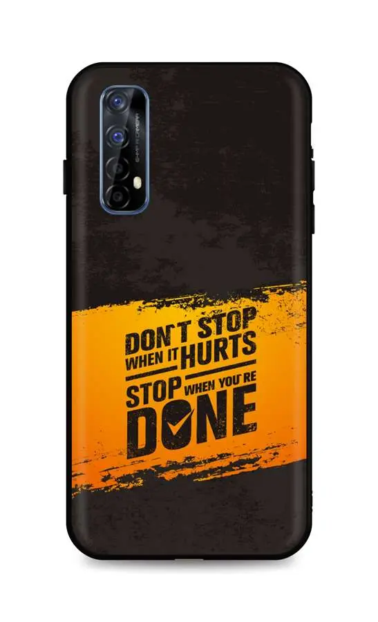 Kryt TopQ Realme 7 silikon Don´t Stop 56846