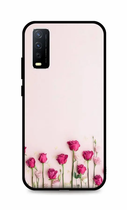 Kryt TopQ Vivo Y11s silikon Roses 56870