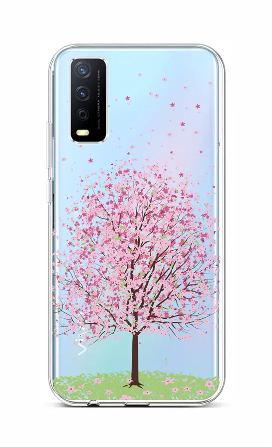 Kryt TopQ Vivo Y11s silikon Blossom Tree 56899
