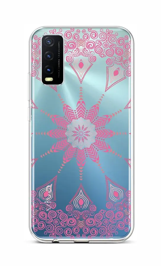 Kryt TopQ Vivo Y20s silikon Pink Mandala 56935