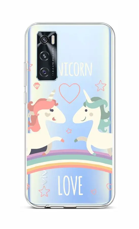 Kryt TopQ Vivo Y70 silikon Unicorn Love 56941