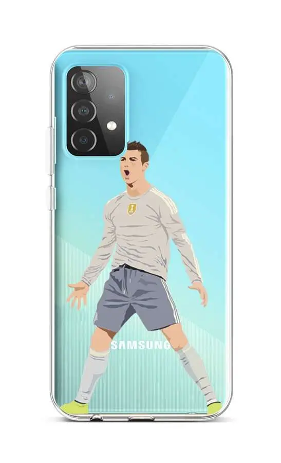Kryt TopQ Samsung A52 silikon Fotbalista 57411