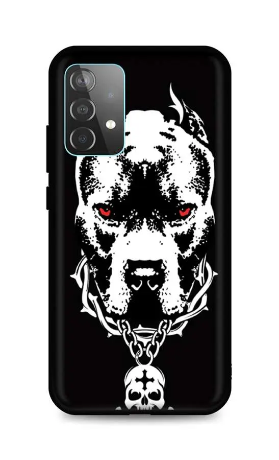 Kryt TopQ Samsung A52 silikon Fighting Dog 57449