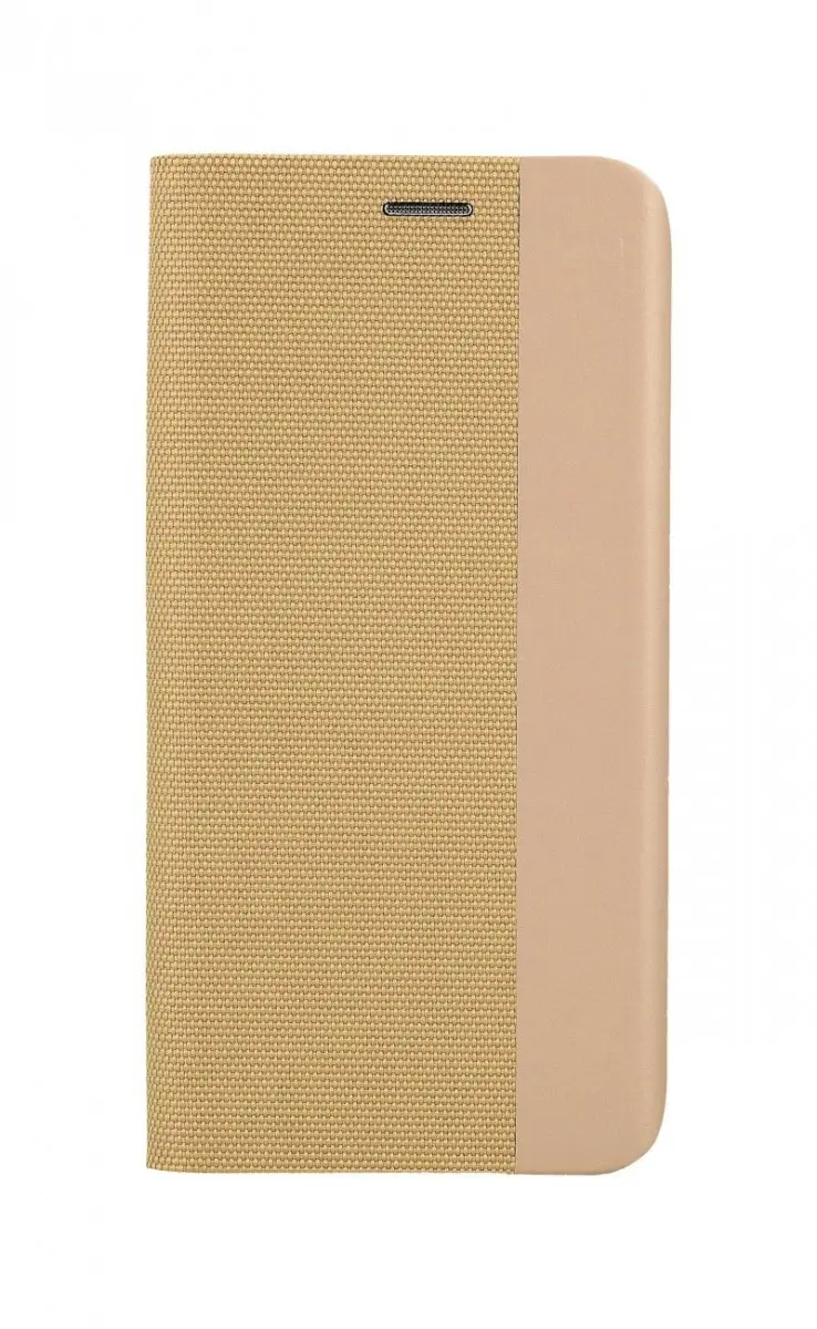 Pouzdro TopQ Xiaomi Redmi Note 10 knížkové Sensitive Book zlaté 57788