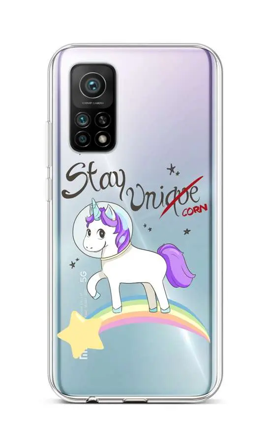 Kryt TopQ Xiaomi Mi 10T Pro silikon Stay Unicorn 57811