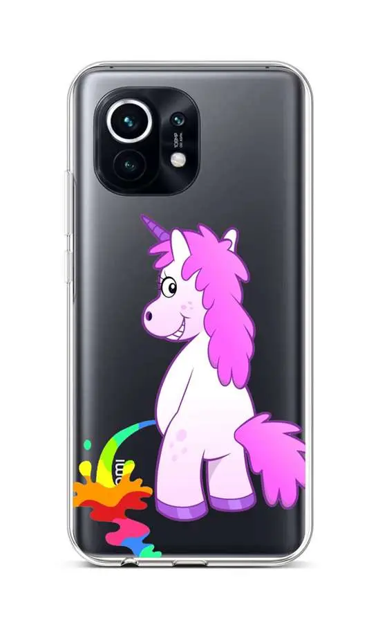 Kryt TopQ Xiaomi Mi 11 silikon Rude Unicorn 57826