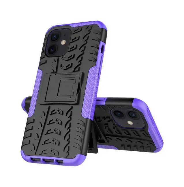 Kryt TopQ iPhone 11 ultra odolný fialový 47830