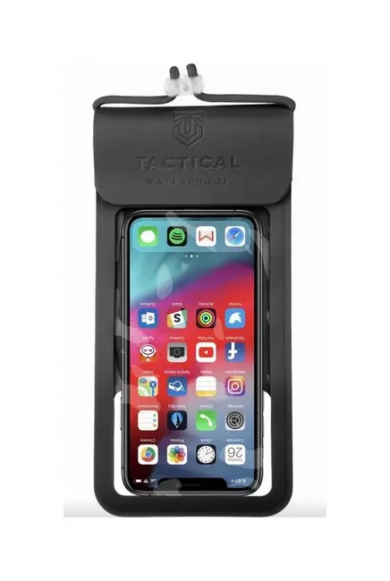 Univerzální vodotěsné pouzdro Tactical Splash Pouch L-XL na mobil černé 58521