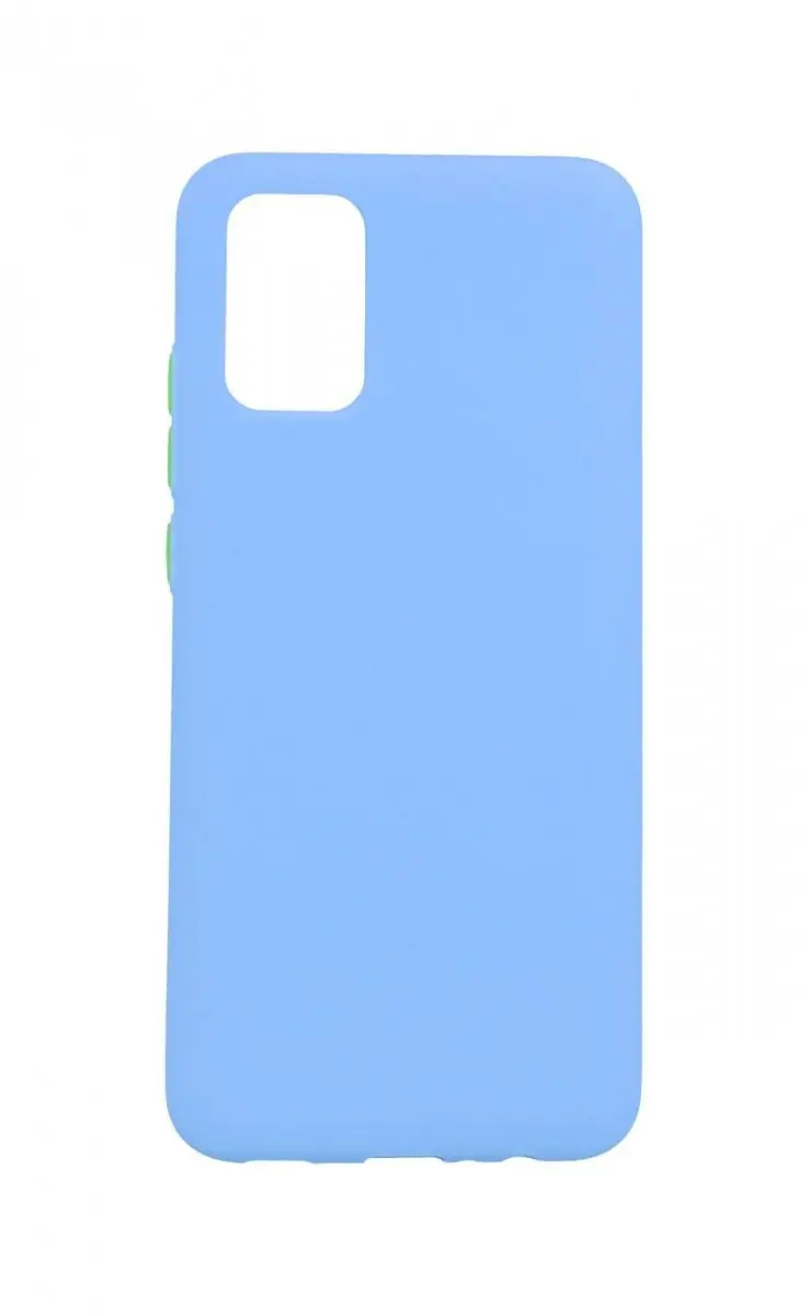 Kryt TopQ Solid Samsung A02s silikon světle modrý 59587