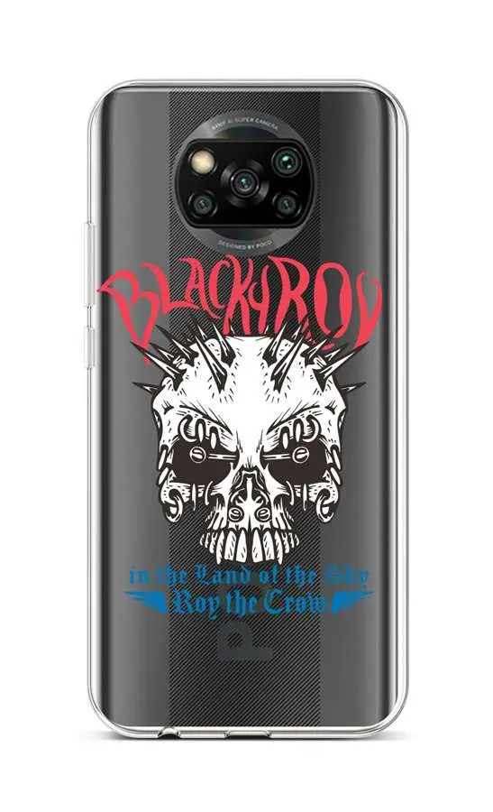 Kryt TopQ Xiaomi Poco X3 silikon Black Roy 60830