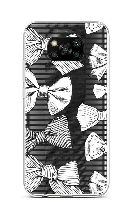 Kryt TopQ Xiaomi Poco X3 silikon Mašličky 60853