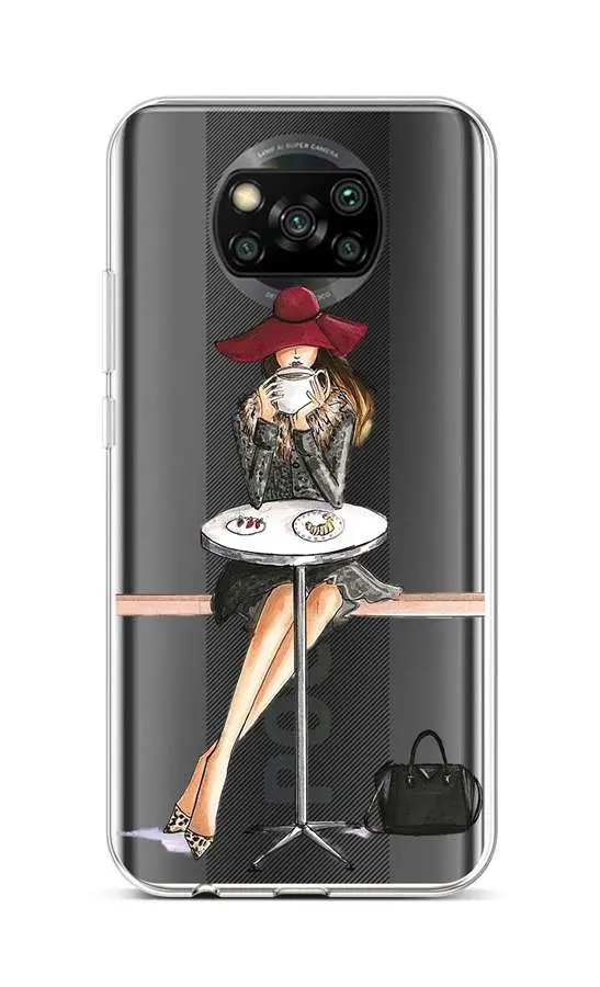 Kryt TopQ Xiaomi Poco X3 silikon Lady 6 60869