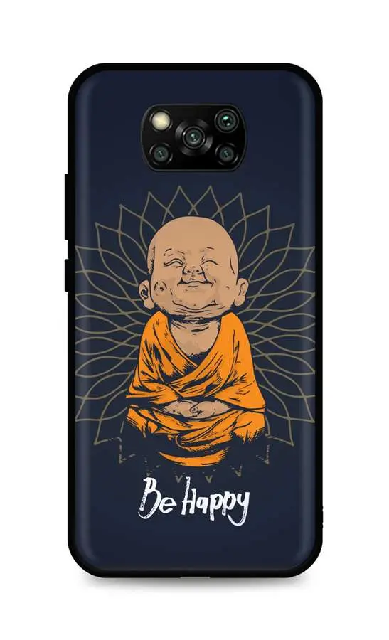 Kryt TopQ Xiaomi Poco X3 silikon Be Happy 60922