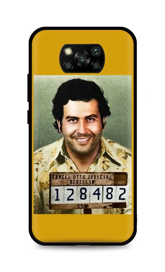 Kryt TopQ Xiaomi Poco X3 silikon Pablo Escobar 60927