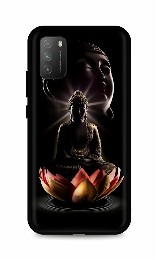 Kryt TopQ Xiaomi Poco M3 silikon Meditation 61043