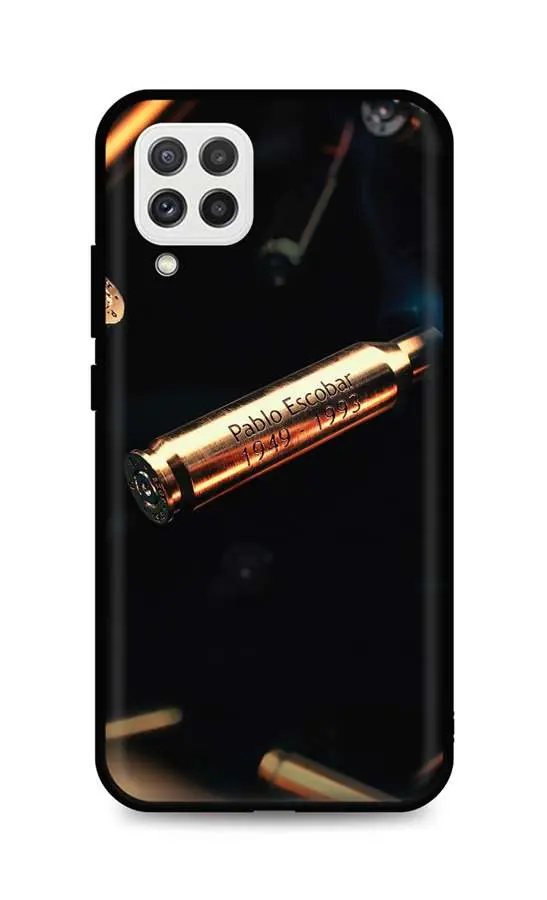 Kryt TopQ Samsung A22 silikon Pablo Escobar Bullet 61137