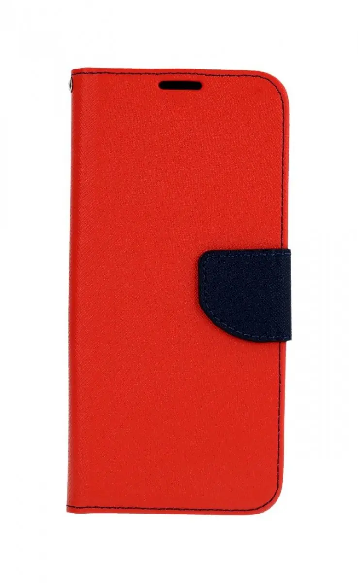 Pouzdro TopQ Samsung A22 knížkové červené 61270