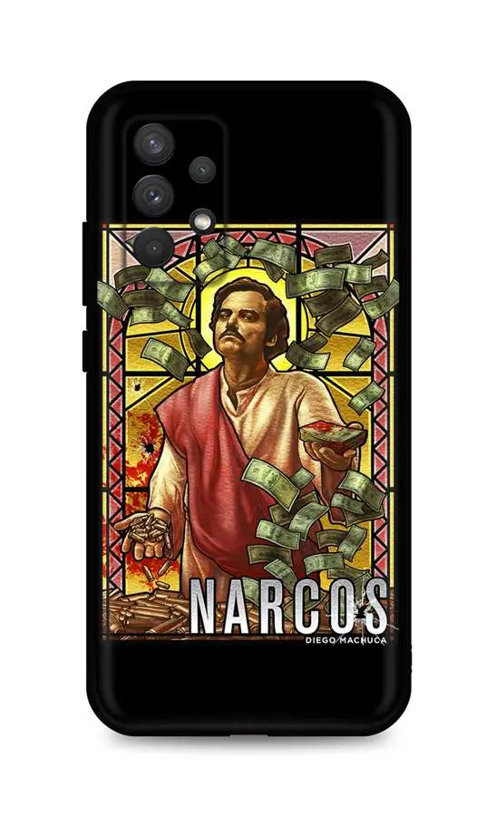 Kryt TopQ Samsung A32 silikon Narcos 61765