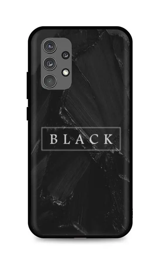 Kryt TopQ LUXURY Samsung A32 pevný Black 61814