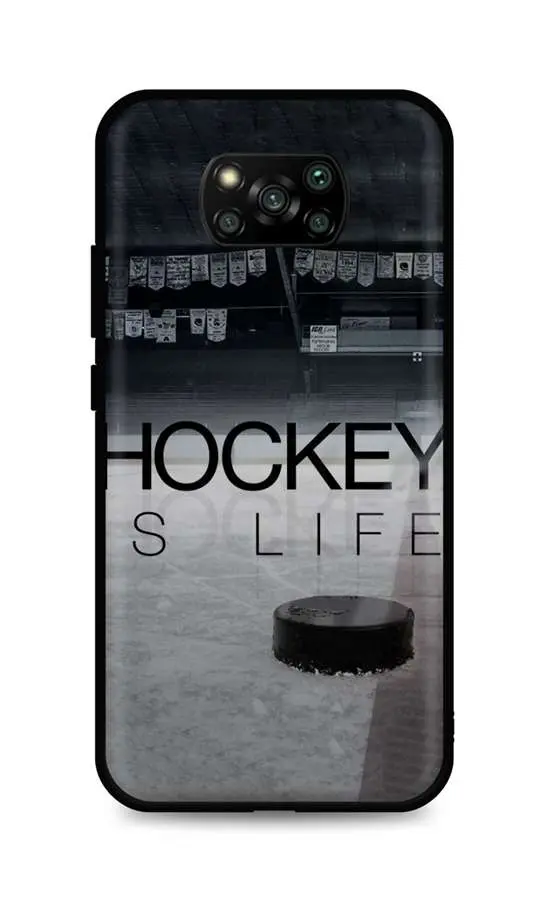 Kryt TopQ Xiaomi Poco X3 Pro silikon Hockey Is Life 62279
