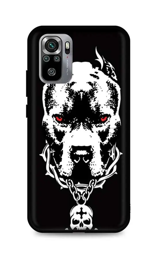 Kryt TopQ Xiaomi Redmi Note 10S silikon Fighting Dog 62382