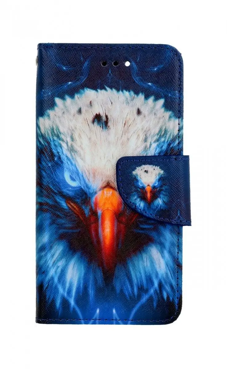 Pouzdro TopQ iPhone SE 2020 knížkové Orel 62548