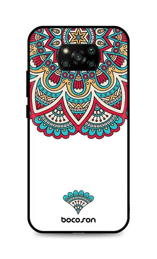 Kryt TopQ Xiaomi Poco X3 Pro 3D silikon Barevný motiv 62661