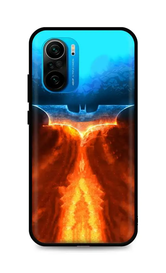Kryt TopQ Xiaomi Poco F3 silikon Fiery Batman 62773