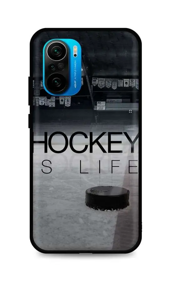 Kryt TopQ Xiaomi Poco F3 silikon Hockey Is Life 62776