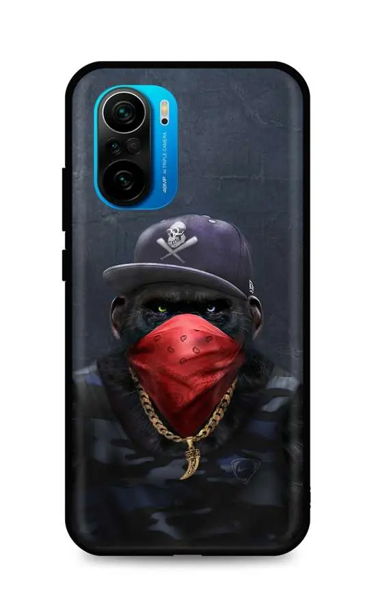 Kryt TopQ Xiaomi Poco F3 silikon Monkey Gangster 62812