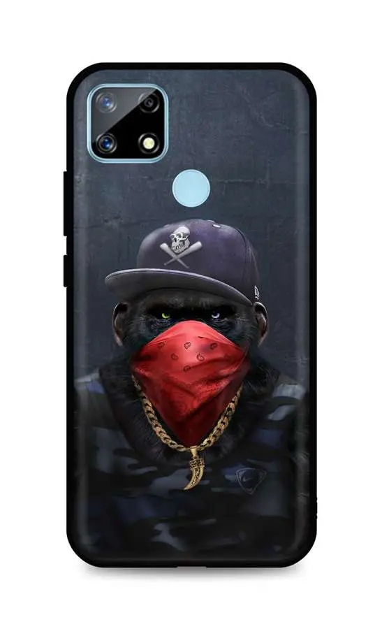 Kryt TopQ Realme 7i silikon Monkey Gangster 62885