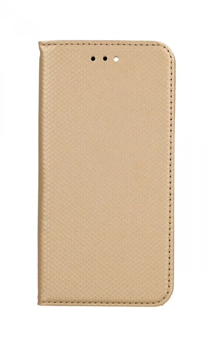 Pouzdro TopQ iPhone 13 mini Smart Magnet knížkové zlaté 64083
