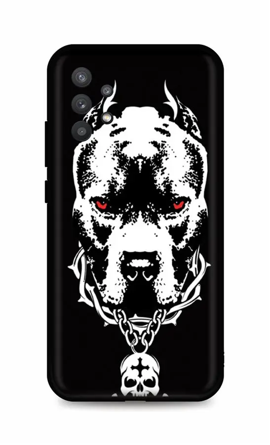 Kryt TopQ Samsung A32 5G silikon Fighting Dog 64173