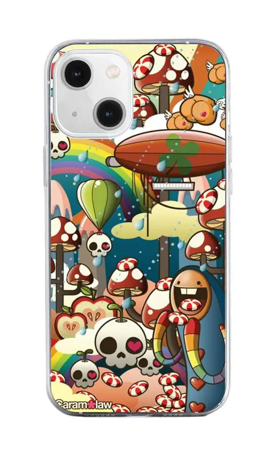 Kryt TopQ iPhone 13 mini silikon Caram Law 2 64691