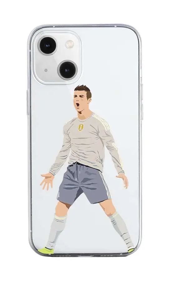 Kryt TopQ iPhone 13 mini silikon Fotbalista 64742