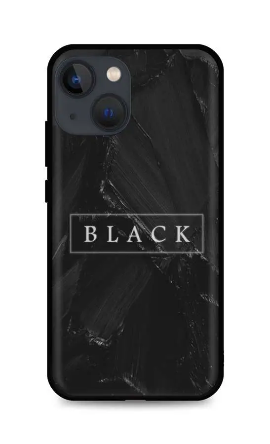 Kryt TopQ LUXURY iPhone 13 pevný Black 64761