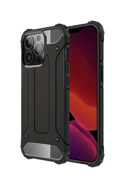 Kryt TopQ iPhone 13 Pro Panzer černý 64955