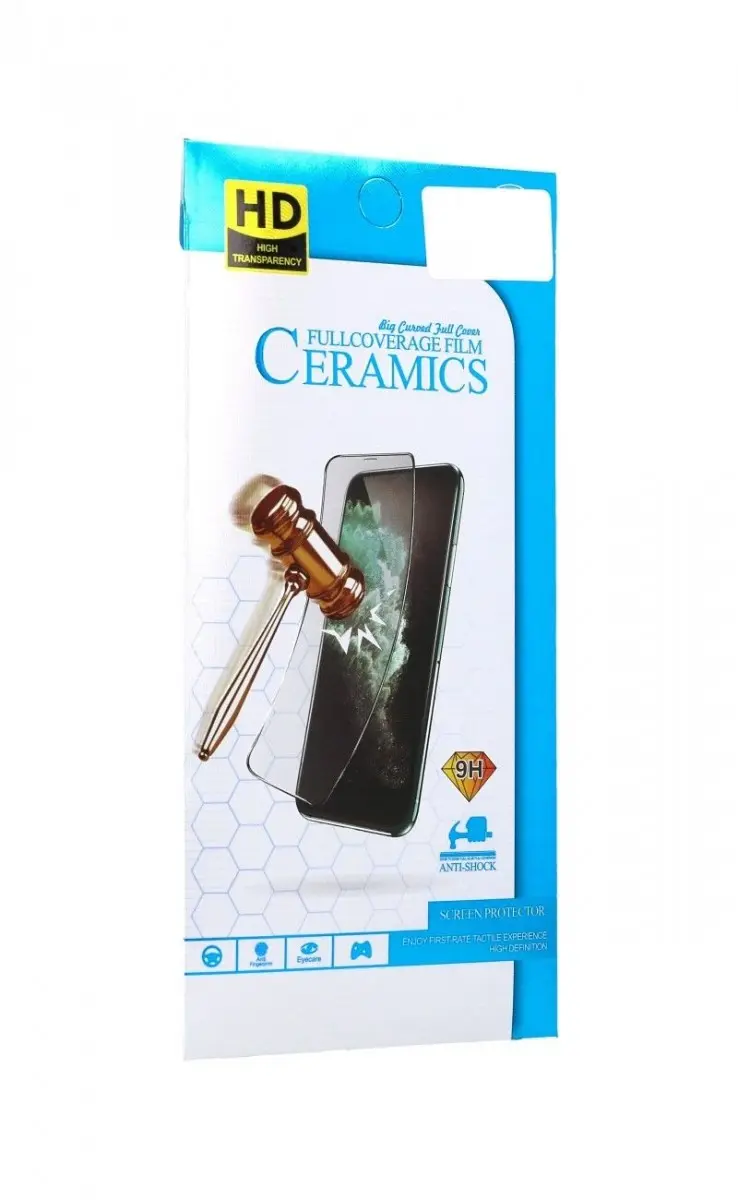Fólie na displej Ceramic pro iPhone 13 Pro Max Full Cover černá 65112