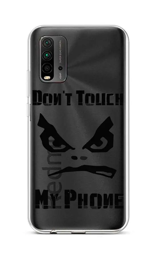 Kryt TopQ Xiaomi Redmi 9T silikon Don't Touch průhledný 65157