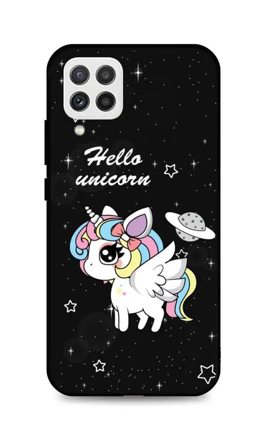Kryt TopQ LUXURY Samsung A22 pevný Unicorn 65331